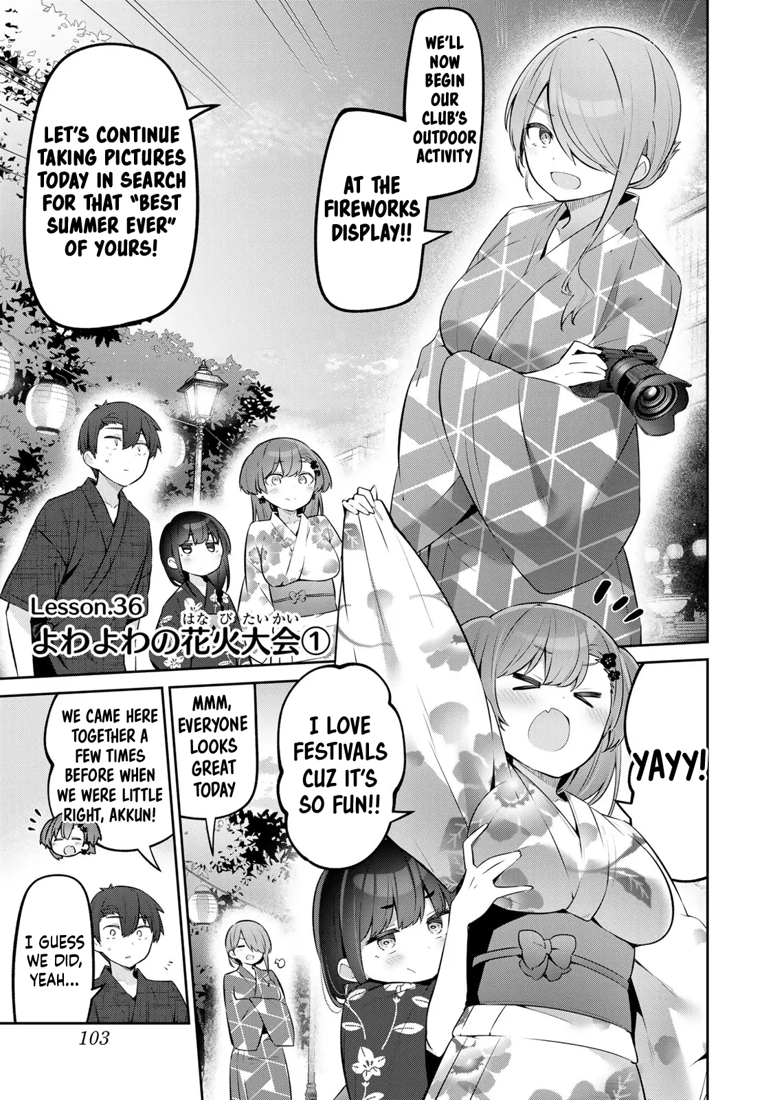 Weak-kneed Teacher Chapter 36 page 1 - 