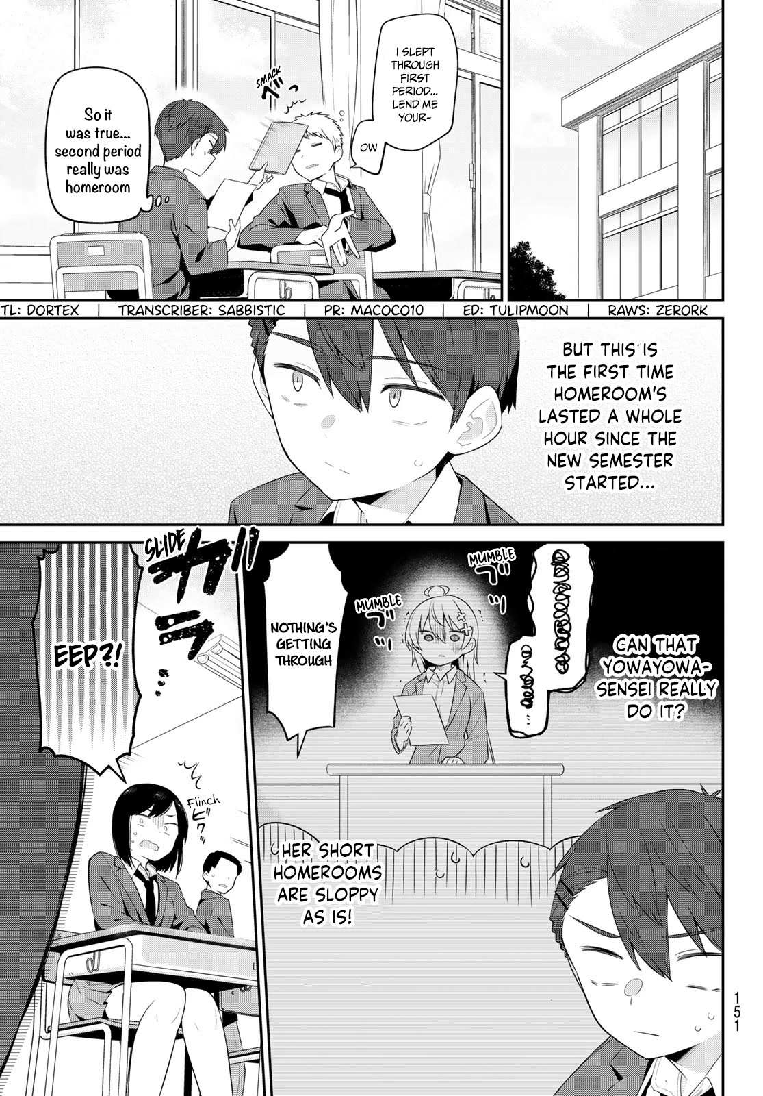 Weak-kneed Teacher Chapter 4 page 5 - 