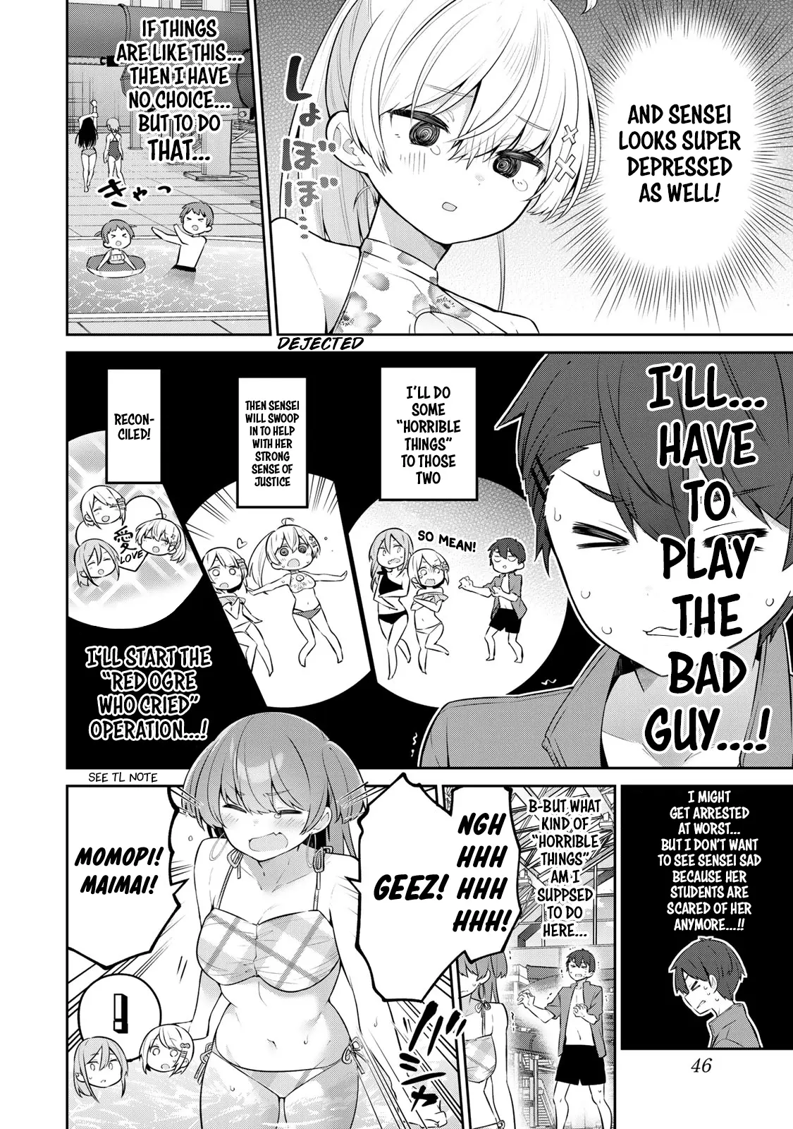 Weak-kneed Teacher Chapter 41 page 10 - 