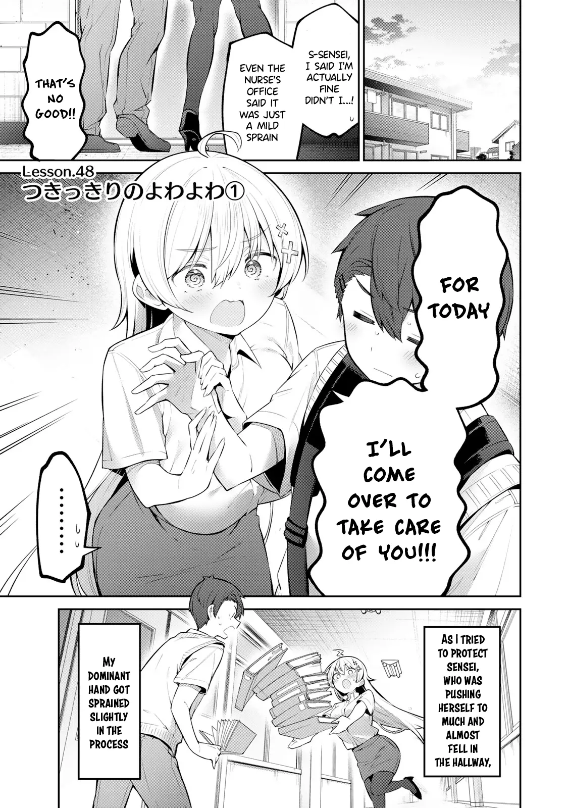 Weak-kneed Teacher Chapter 48 page 1 - 