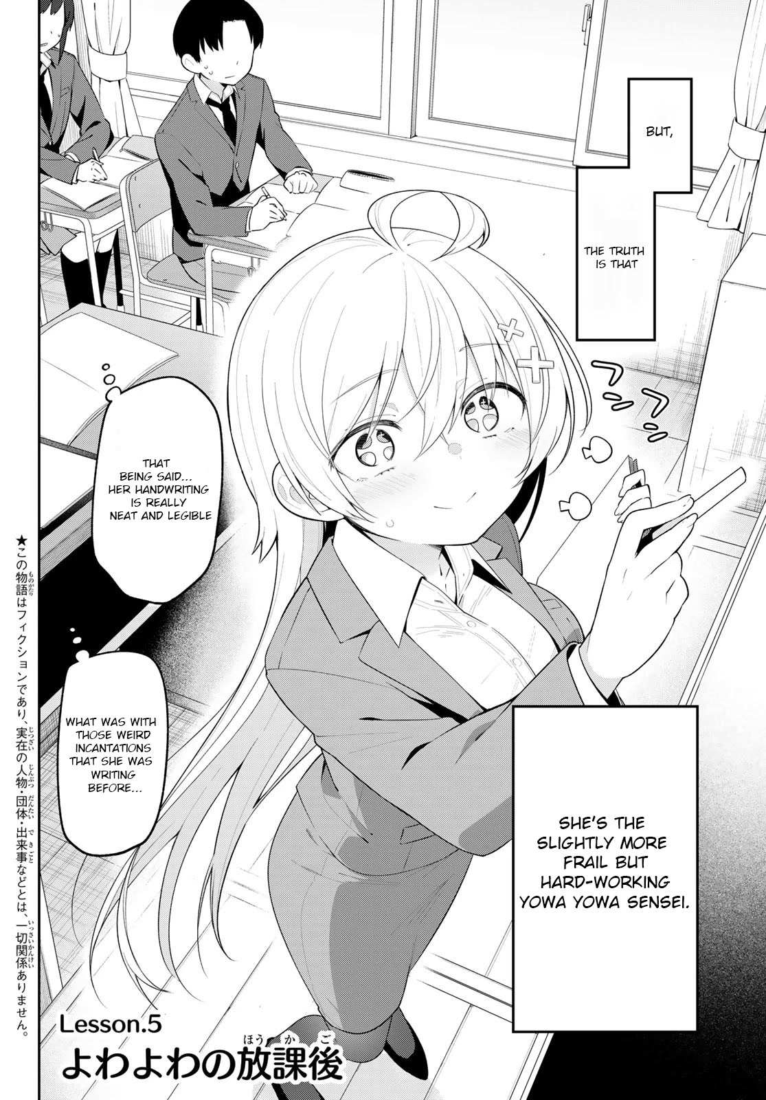 Weak-kneed Teacher Chapter 5 page 8 - 