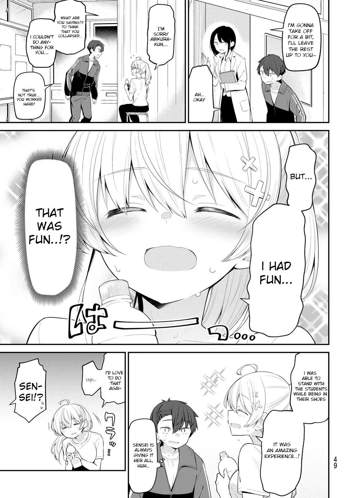 Weak-kneed Teacher Chapter 6 page 12 - 