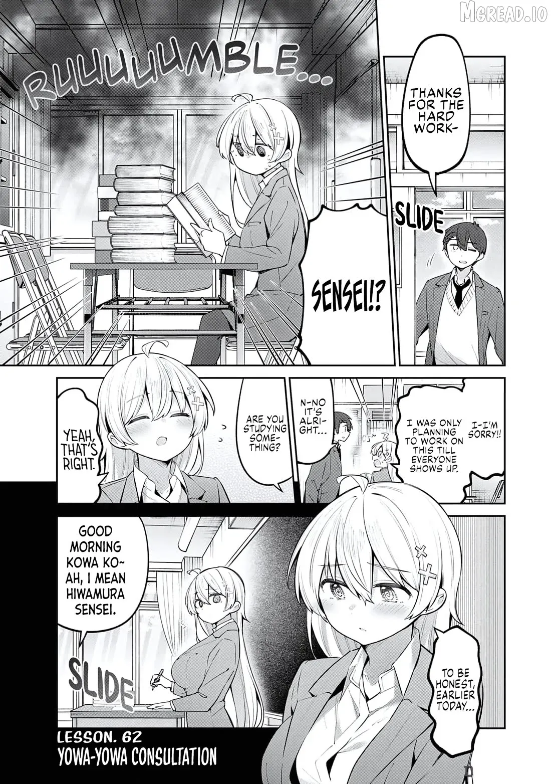 Weak-kneed Teacher Chapter 62 page 1 - 