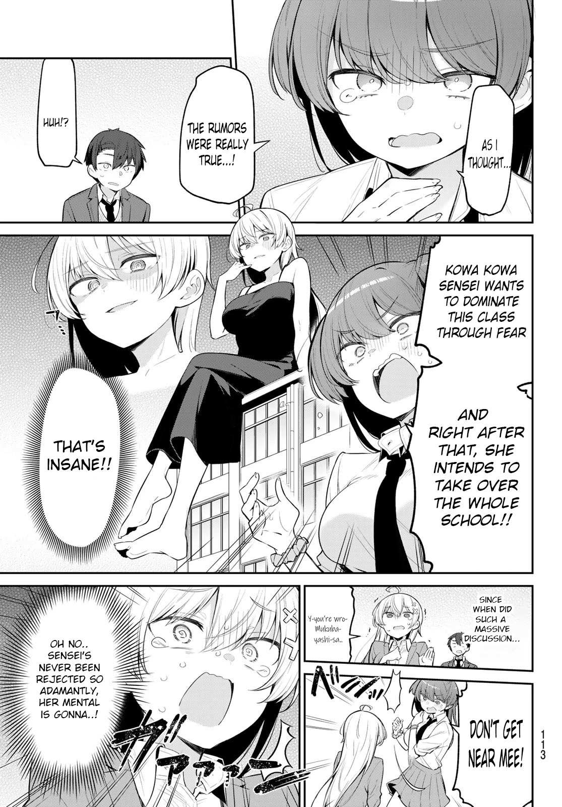 Weak-kneed Teacher Chapter 7 page 8 - 
