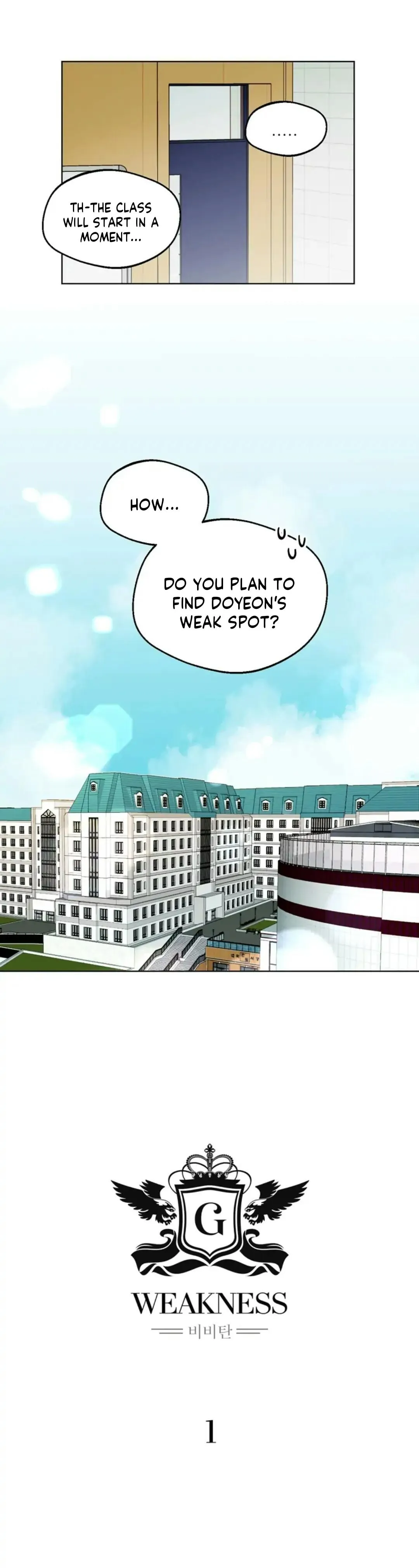 WEAKNESS Chapter 1 page 20 - 
