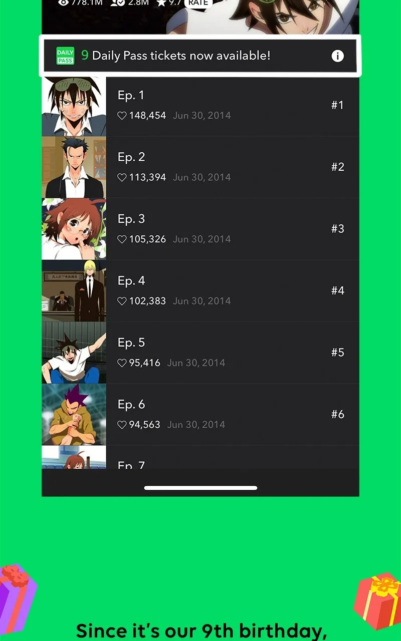 WEBTOON Now Chapter 255 page 8 - 