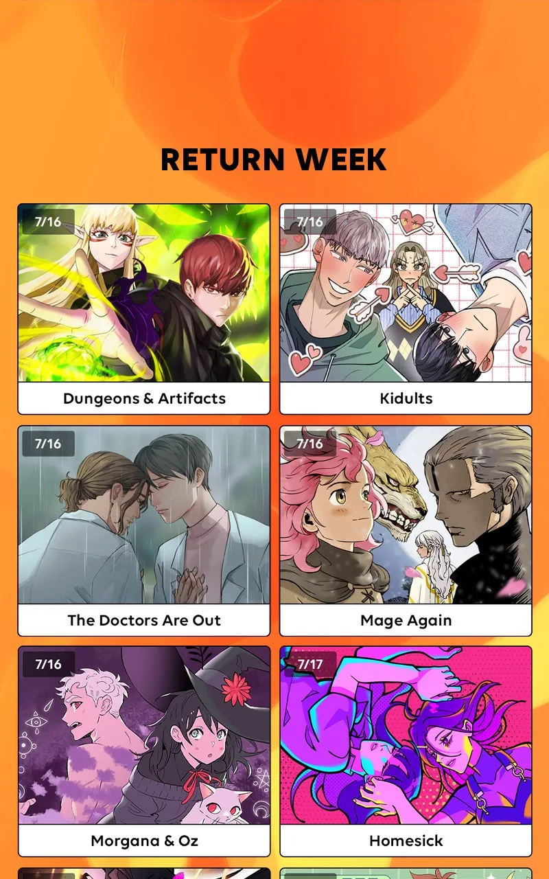WEBTOON Now Chapter 259 page 1 - 