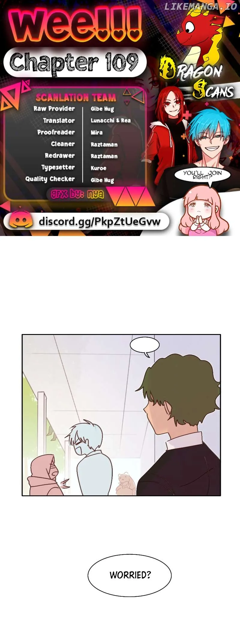 Wee!!!  Manga Chapter 109 page 1 - 