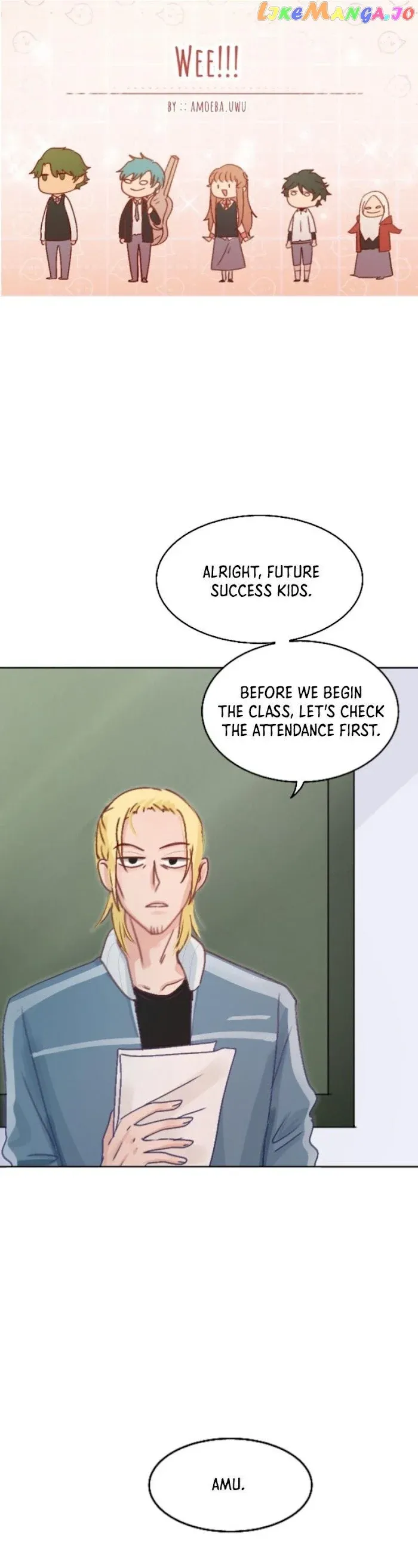Wee!!!  Manga Chapter 2 page 1 - 