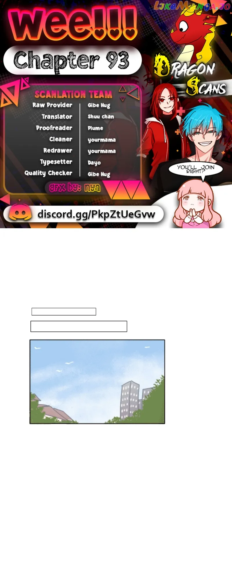 Wee!!!  Manga Chapter 93 page 1 - 