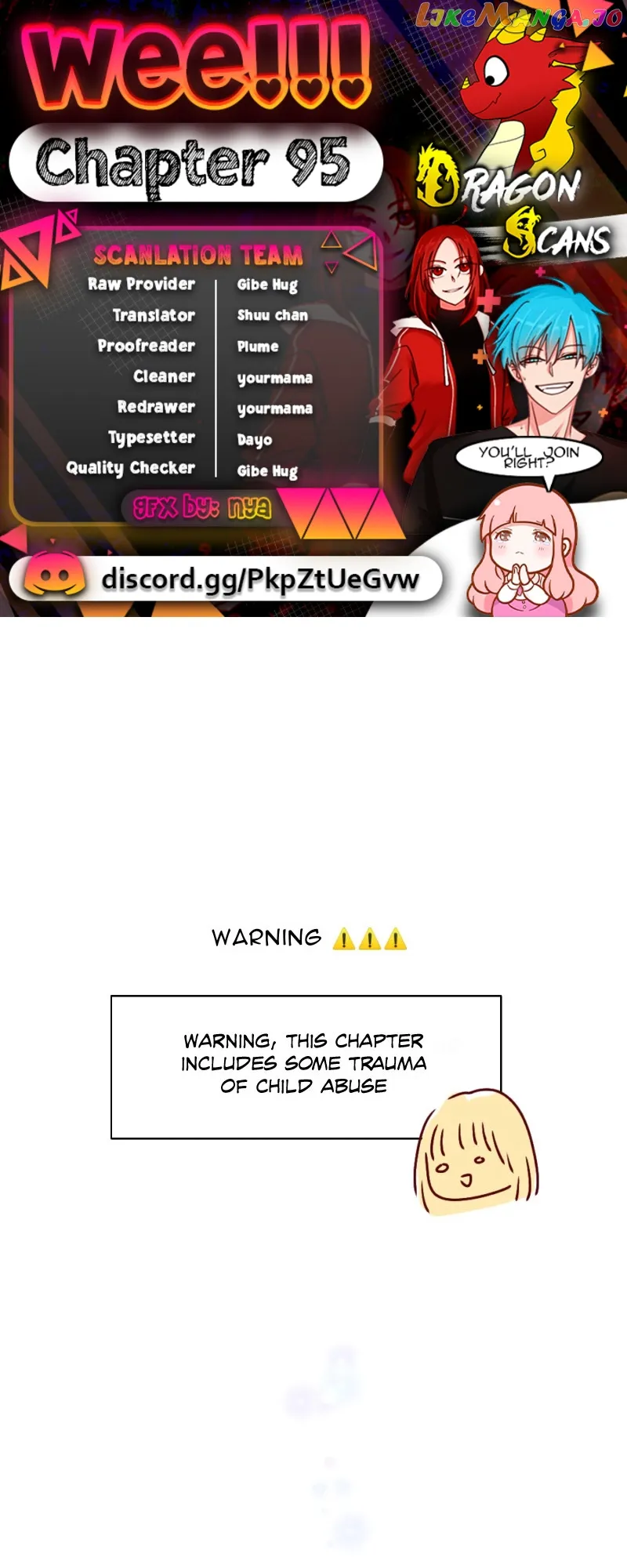 Wee!!!  Manga Chapter 95 page 1 - 