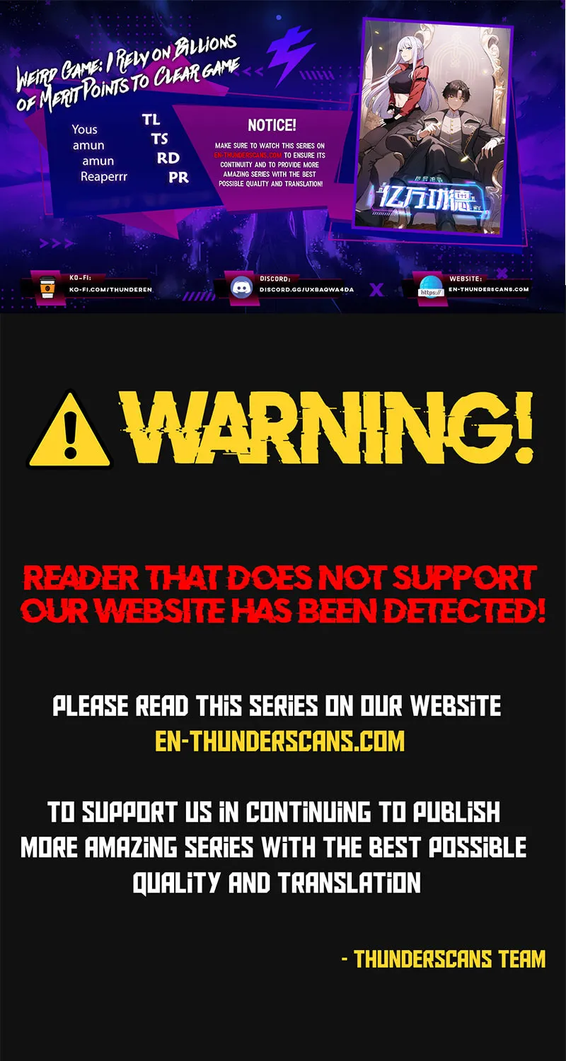Weird Game: I Rely On Billions Of Merit Points To Clear Game Chapter 26 page 1 - 
