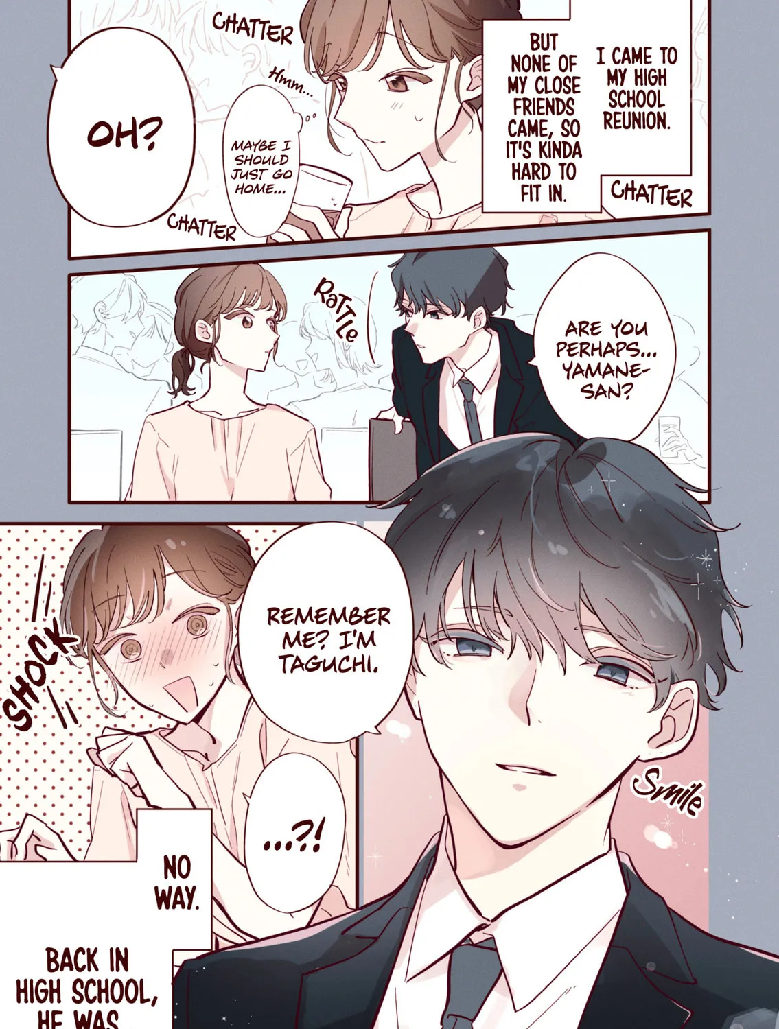 Welcome Back, First Love. (Colored) Chapter 1 page 1 - 