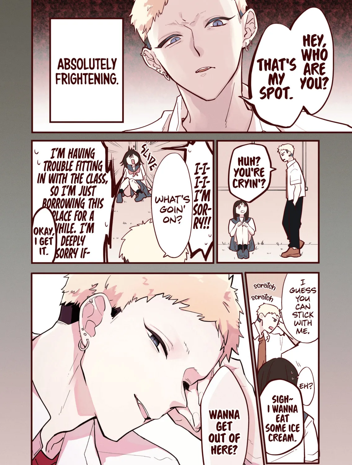 Welcome Back, First Love. (Colored) Chapter 1 page 3 - 
