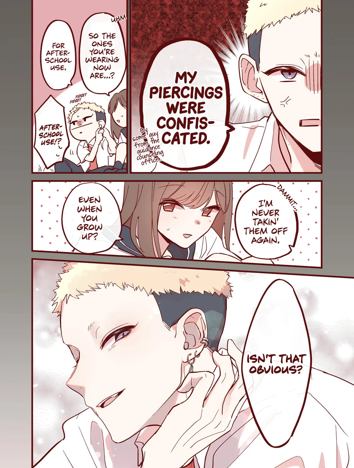 Welcome Back, First Love. (Colored) Chapter 10 page 3 - 