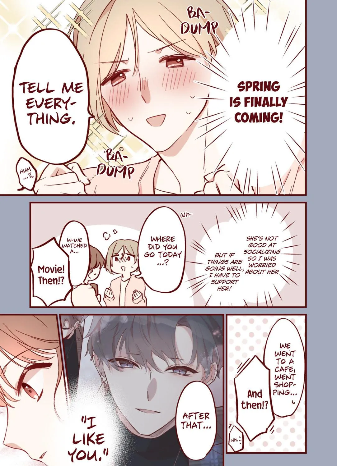 Welcome Back, First Love. (Colored) Chapter 15 page 5 - 