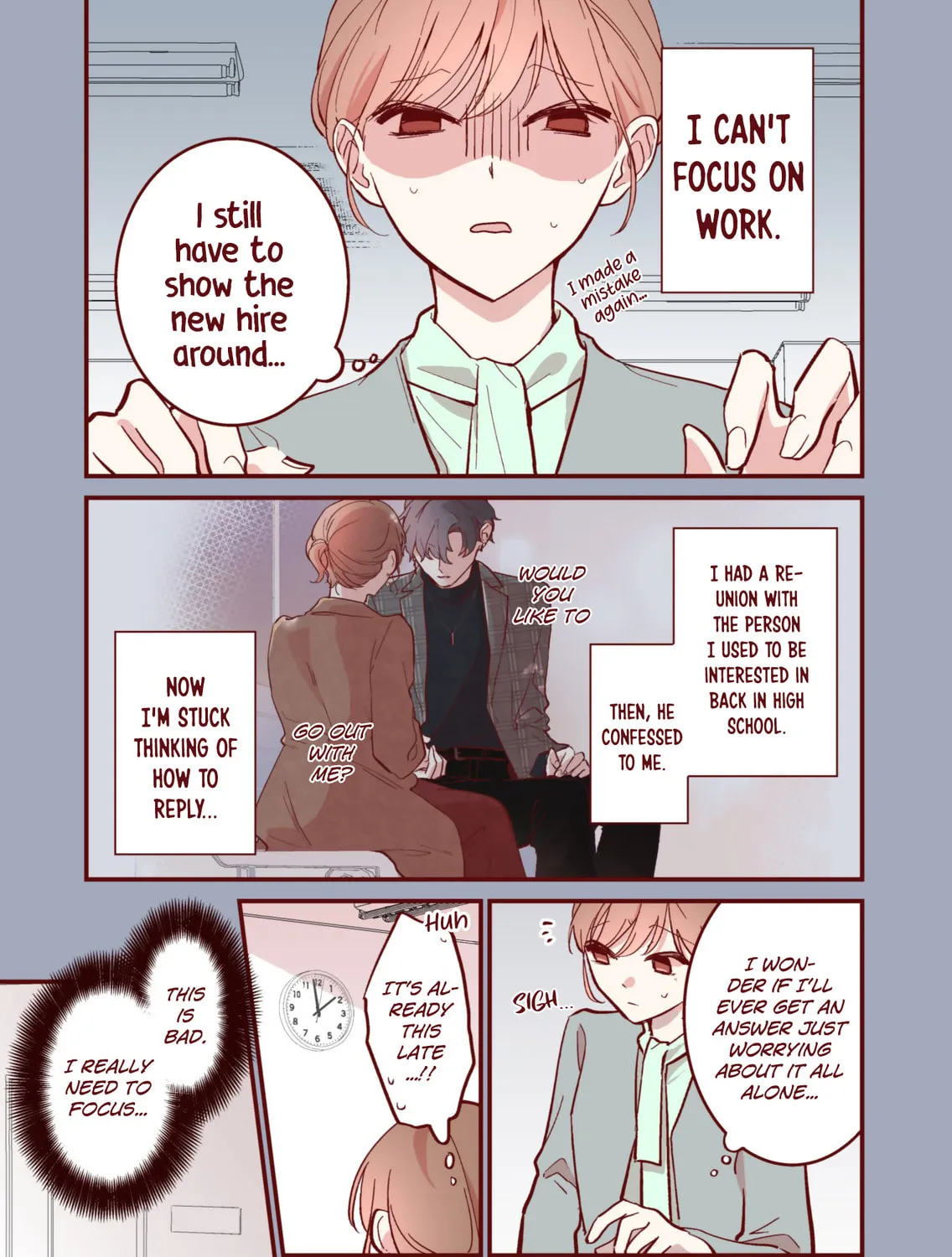 Welcome Back, First Love. (Colored) Chapter 17 page 1 - 
