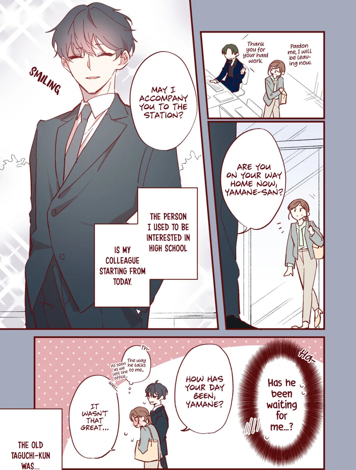 Welcome Back, First Love. (Colored) Chapter 19 page 1 - 