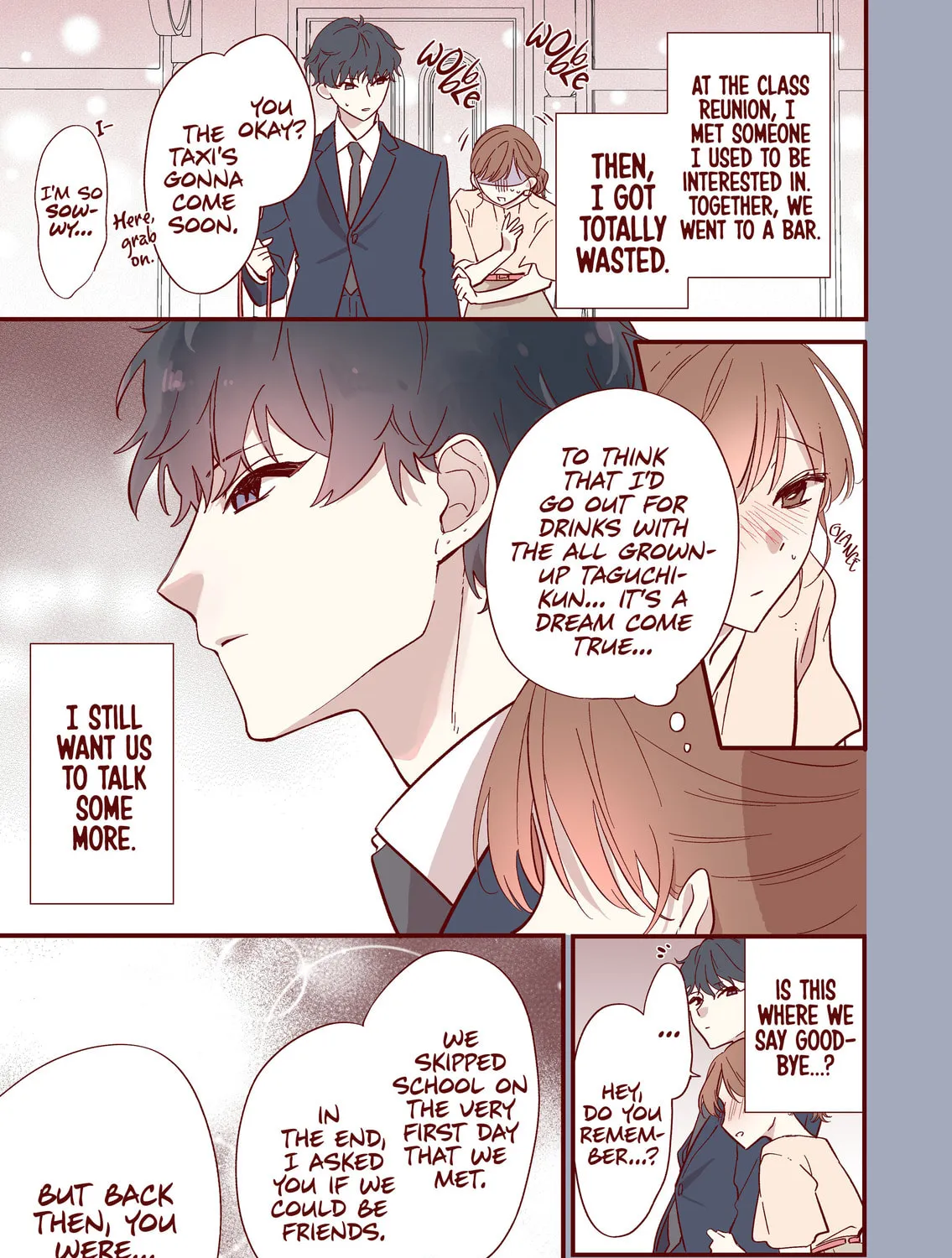 Welcome Back, First Love. (Colored) Chapter 4 page 1 - 