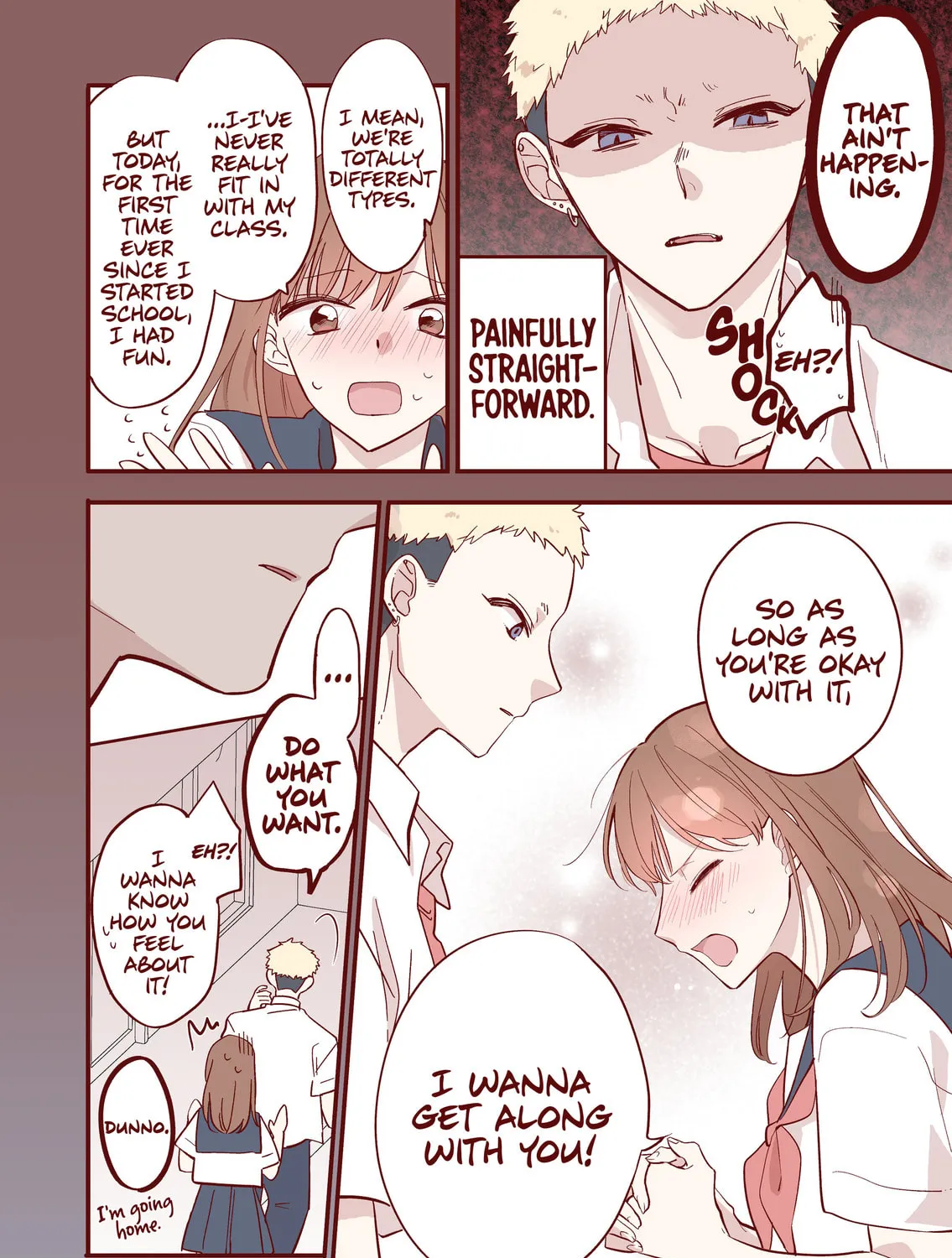 Welcome Back, First Love. (Colored) Chapter 4 page 3 - 