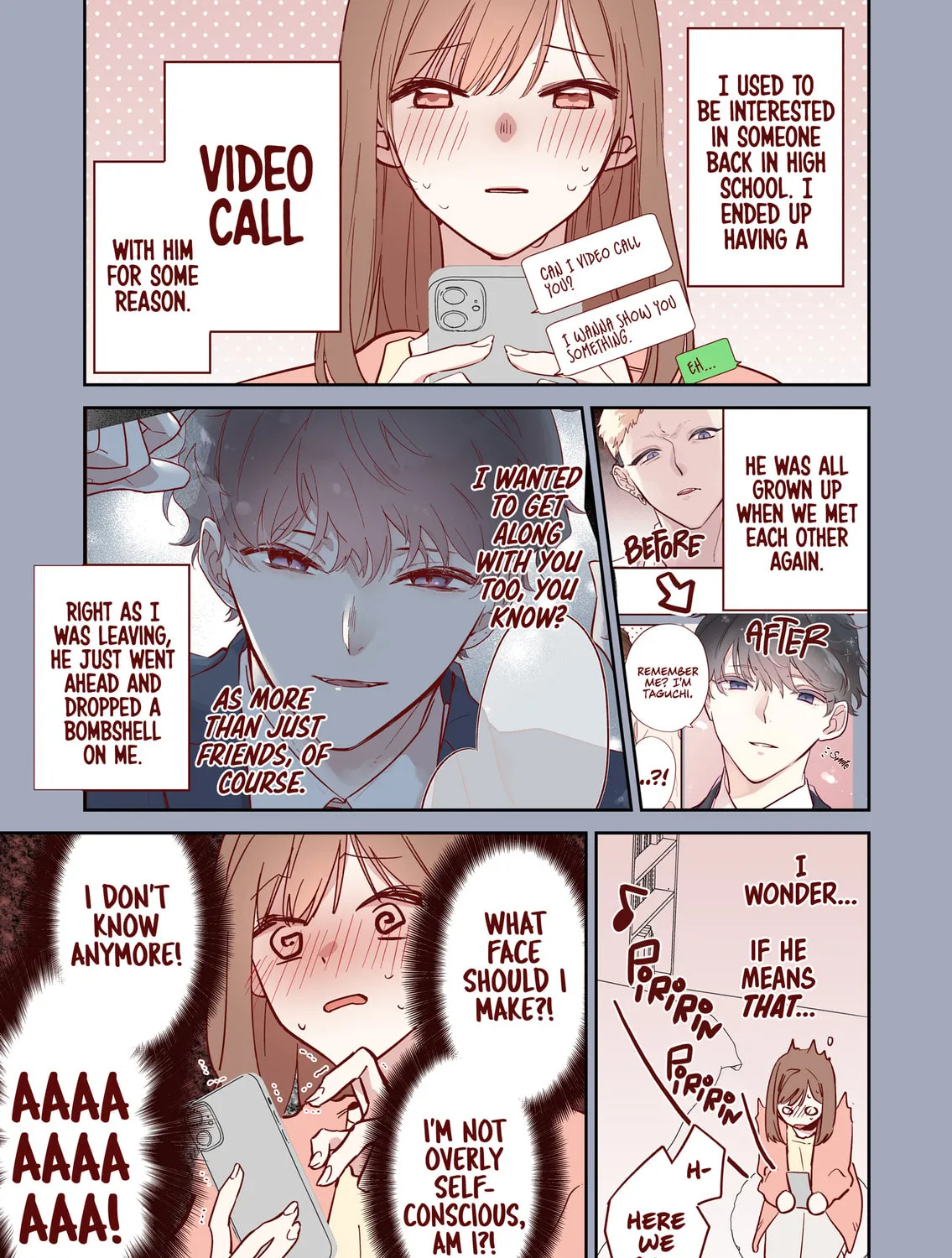 Welcome Back, First Love. (Colored) Chapter 5 page 1 - 