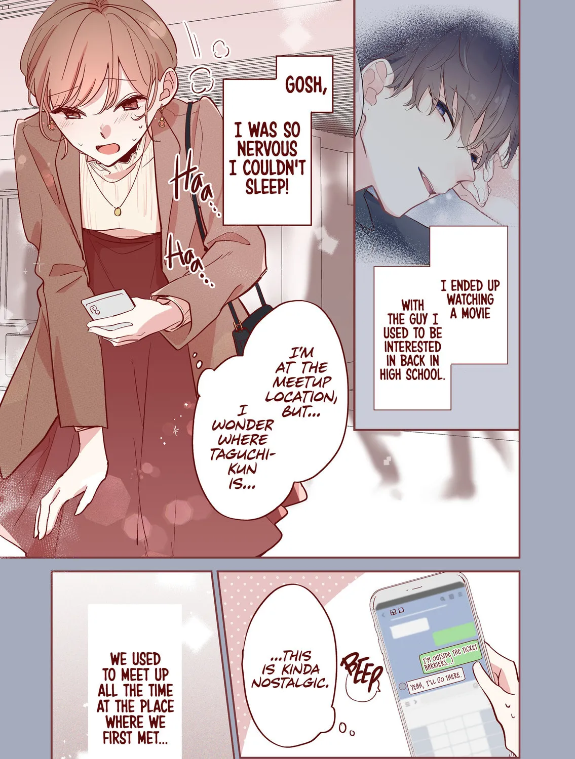 Welcome Back, First Love. (Colored) Chapter 6 page 1 - 