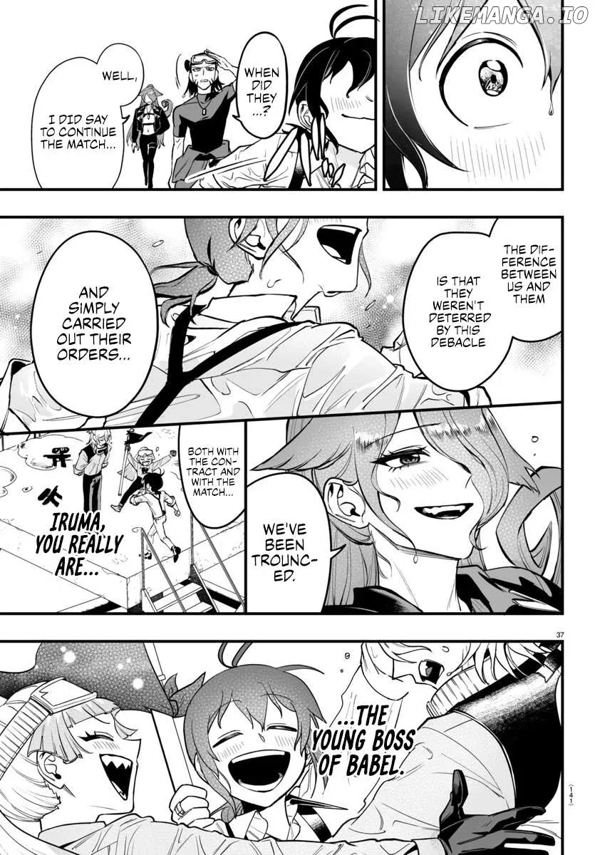 Welcome to Demon School! Iruma-kun: If Episode of Mafia Chapter 10 page 37 - 