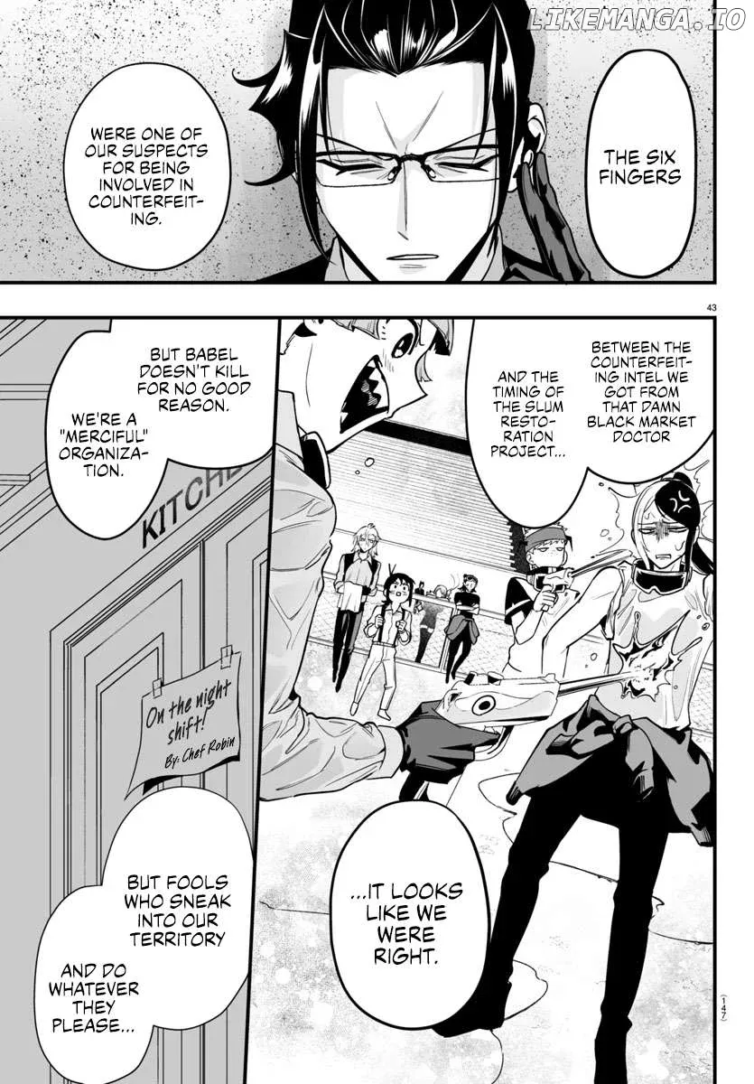 Welcome to Demon School! Iruma-kun: If Episode of Mafia Chapter 10 page 43 - 