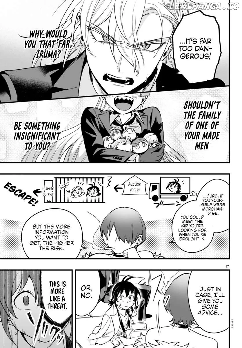 Welcome to Demon School! Iruma-kun: If Episode of Mafia Chapter 12 page 35 - 