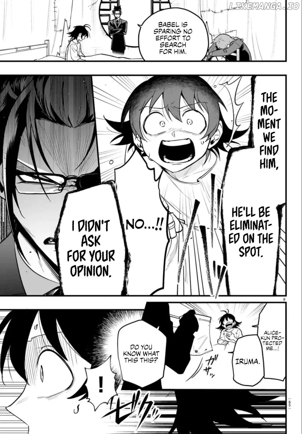 Welcome to Demon School! Iruma-kun: If Episode of Mafia Chapter 15 page 9 - 