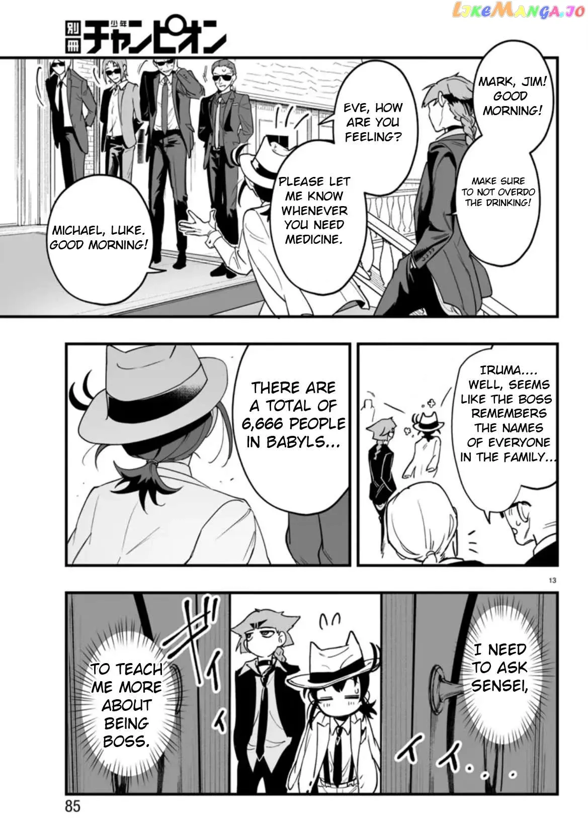 Welcome to Demon School! Iruma-kun: If Episode of Mafia Chapter 2 page 13 - 
