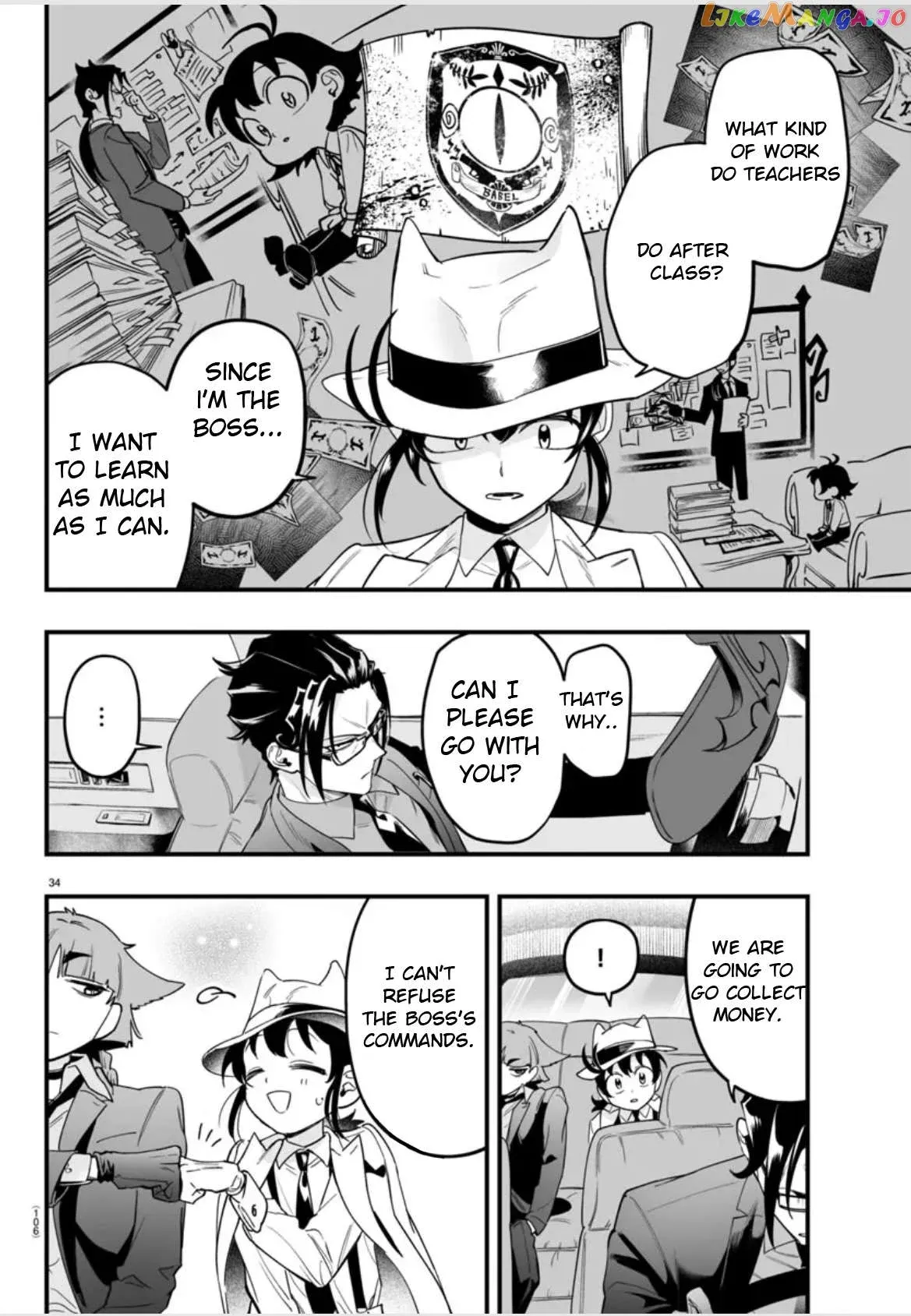 Welcome to Demon School! Iruma-kun: If Episode of Mafia Chapter 2 page 34 - 