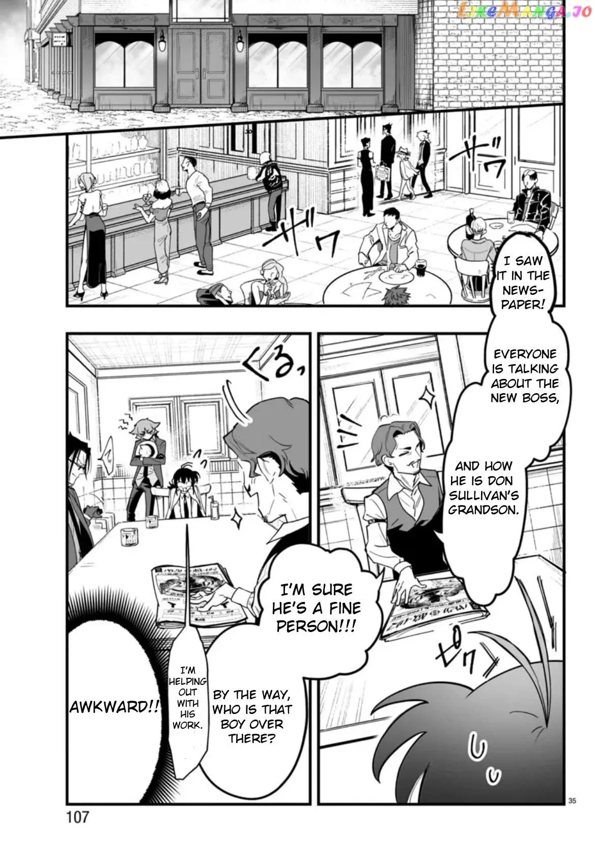 Welcome to Demon School! Iruma-kun: If Episode of Mafia Chapter 2 page 35 - 