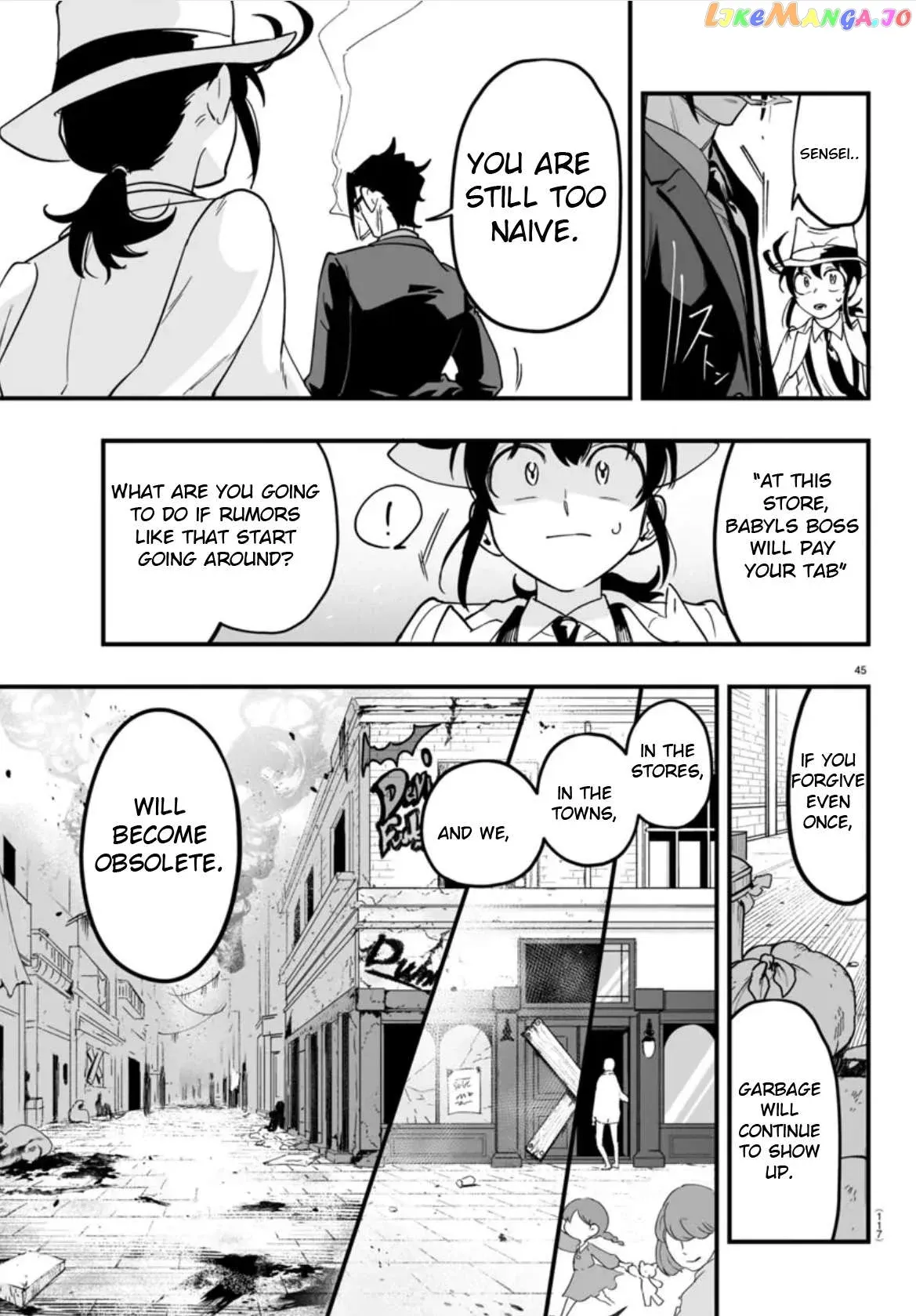 Welcome to Demon School! Iruma-kun: If Episode of Mafia Chapter 2 page 45 - 