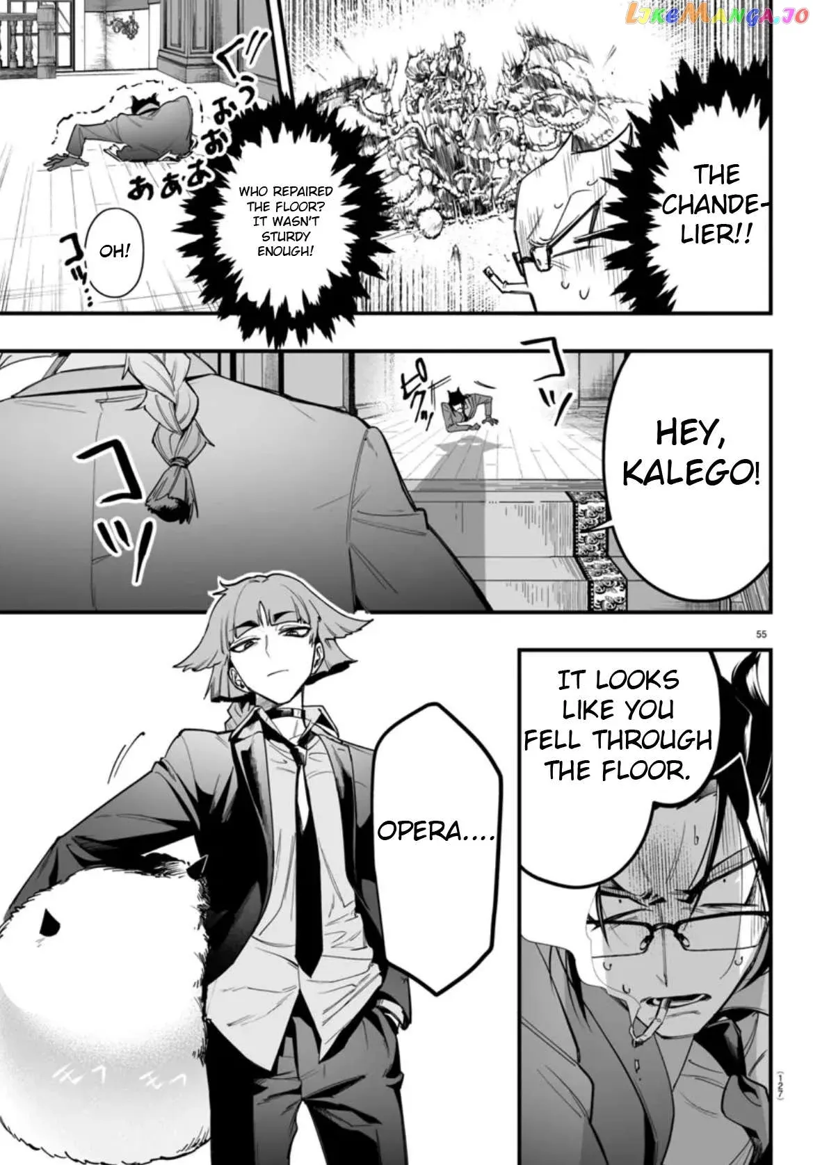 Welcome to Demon School! Iruma-kun: If Episode of Mafia Chapter 2 page 55 - 