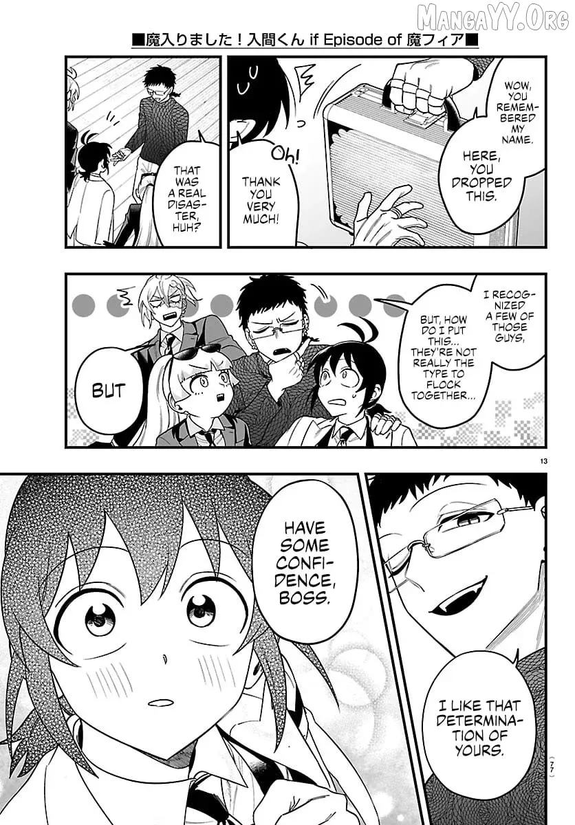 Welcome to Demon School! Iruma-kun: If Episode of Mafia Chapter 28 page 13 - 