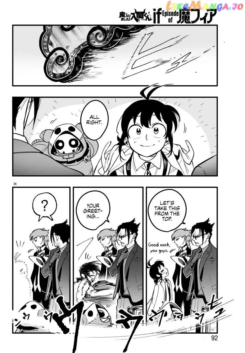 Welcome to Demon School! Iruma-kun: If Episode of Mafia Chapter 3 page 35 - 