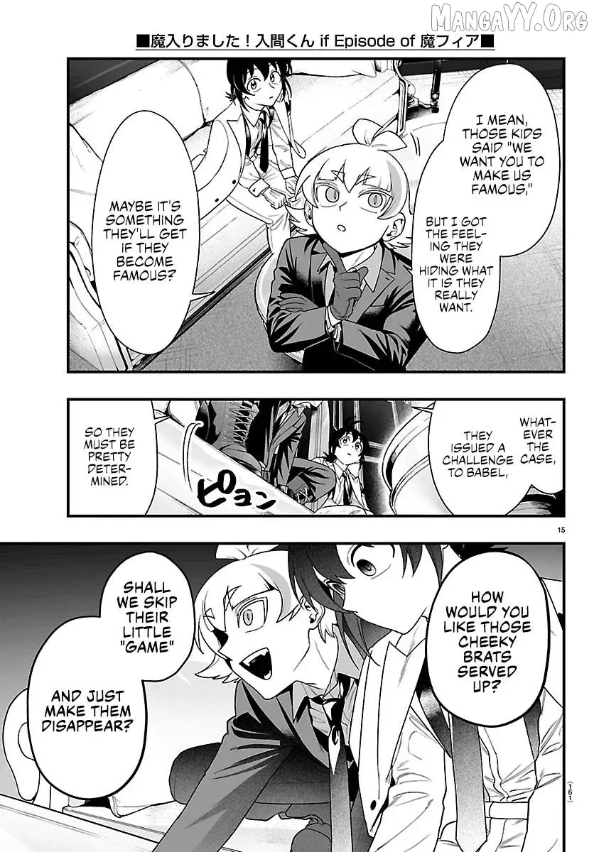 Welcome to Demon School! Iruma-kun: If Episode of Mafia Chapter 30 page 16 - 