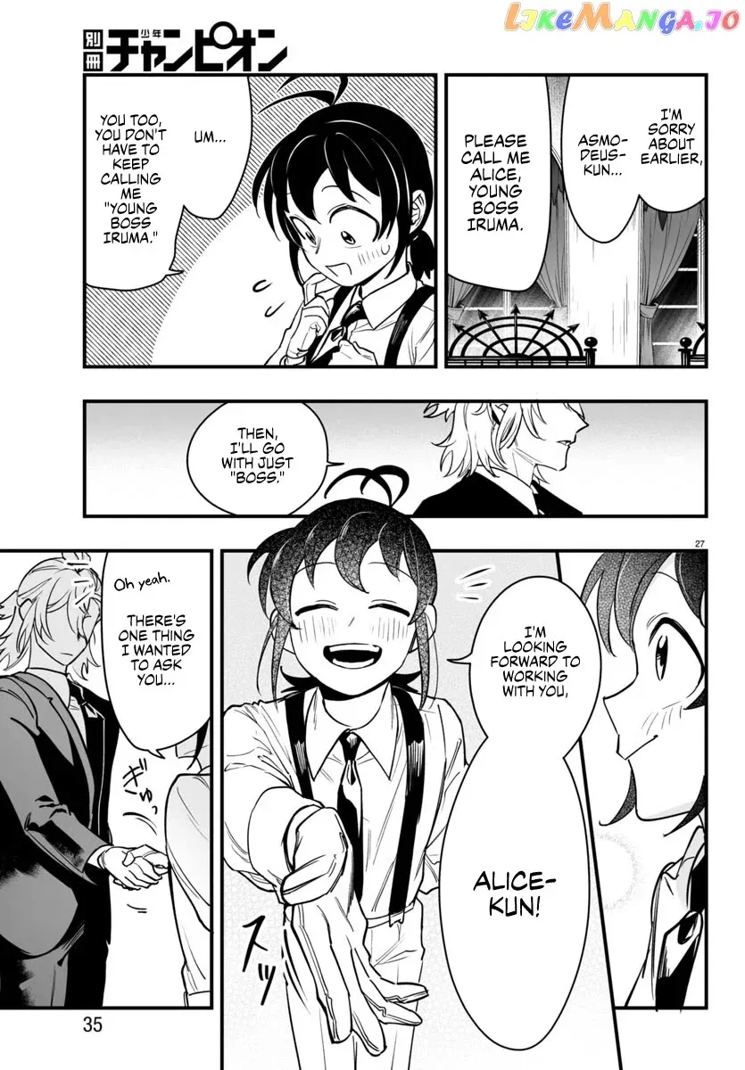 Welcome to Demon School! Iruma-kun: If Episode of Mafia Chapter 4 page 28 - 