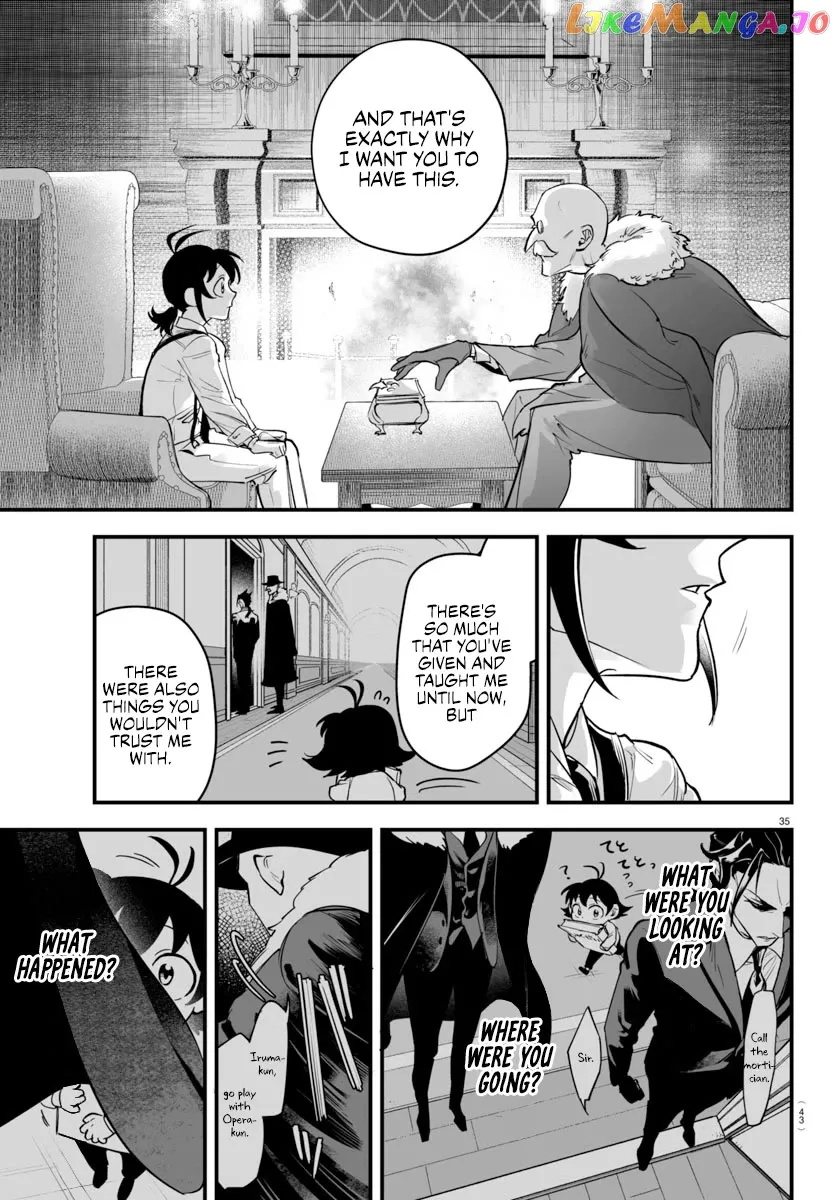 Welcome to Demon School! Iruma-kun: If Episode of Mafia Chapter 4 page 36 - 