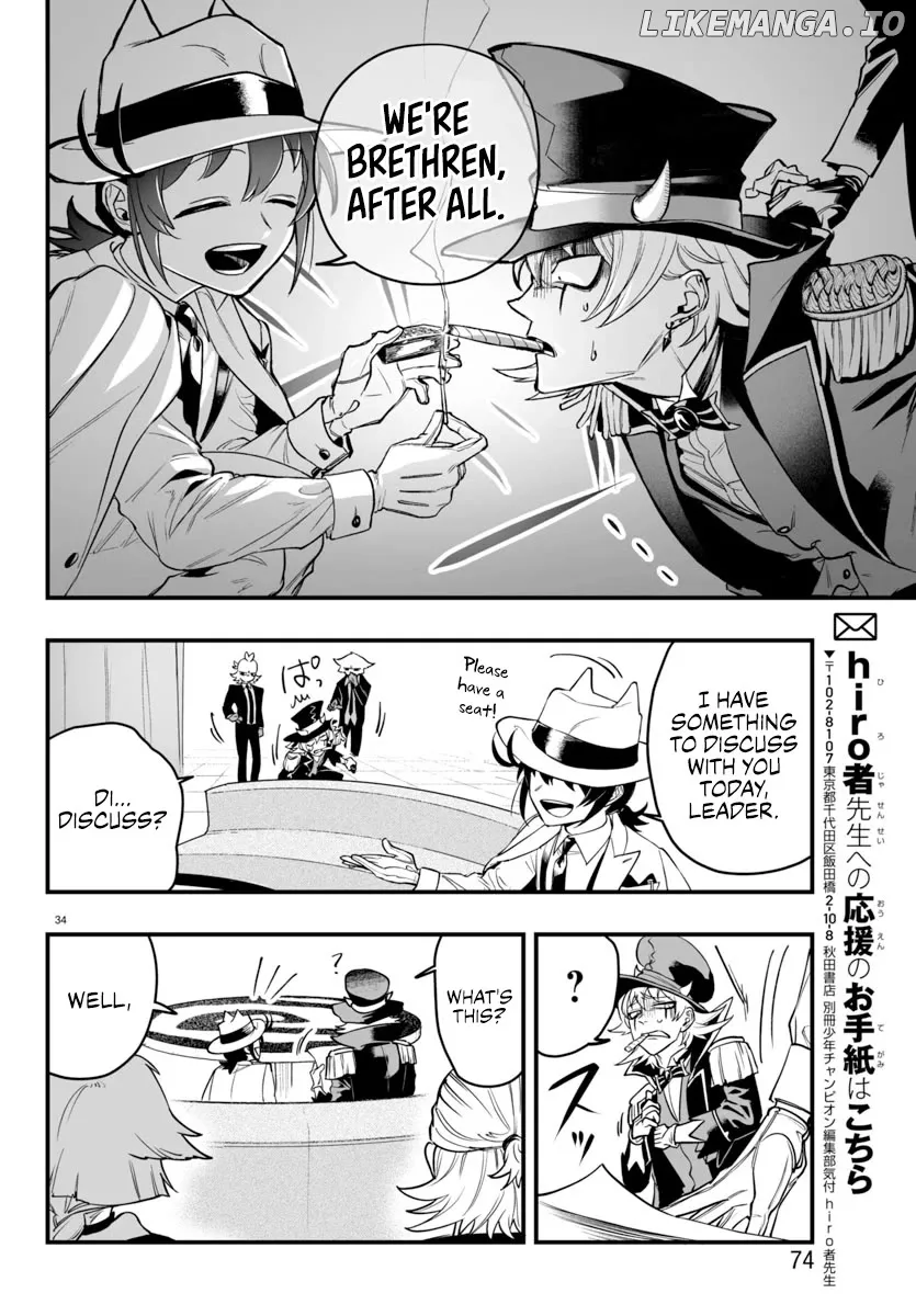 Welcome to Demon School! Iruma-kun: If Episode of Mafia Chapter 6 page 35 - 