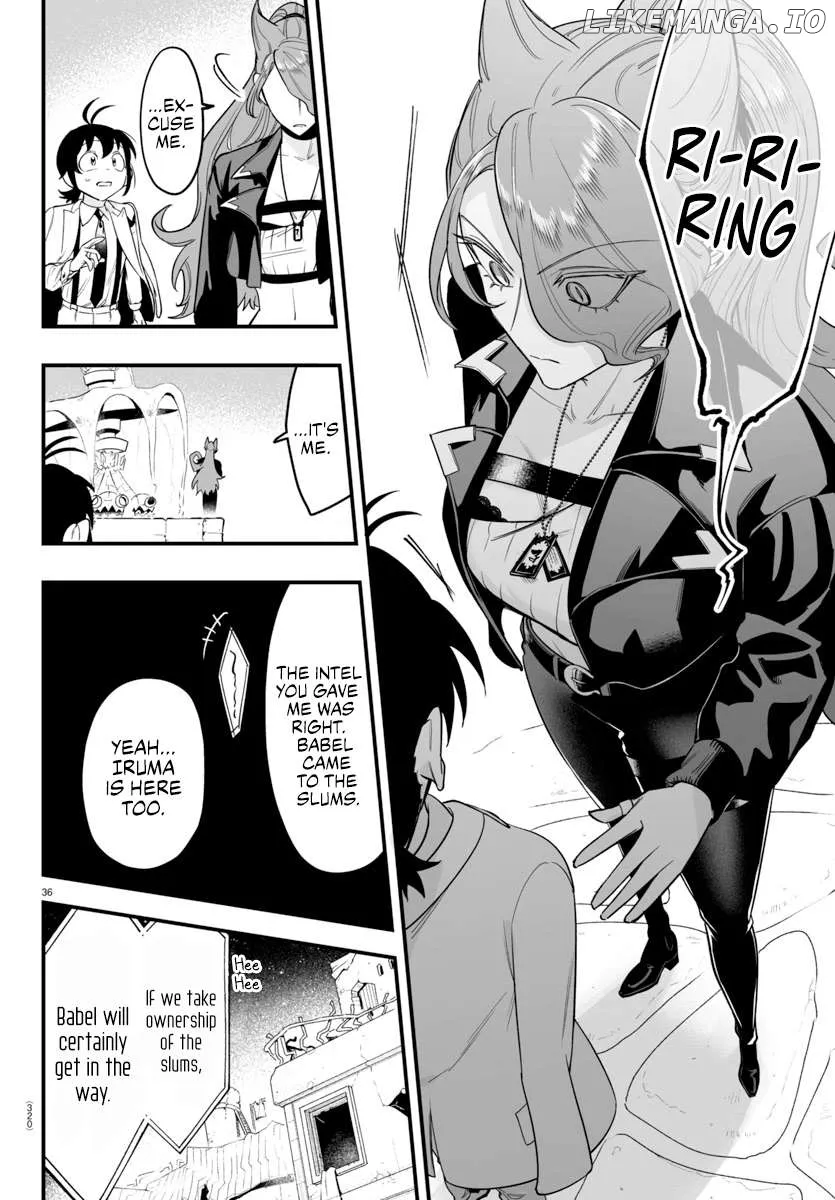 Welcome to Demon School! Iruma-kun: If Episode of Mafia Chapter 8 page 32 - 