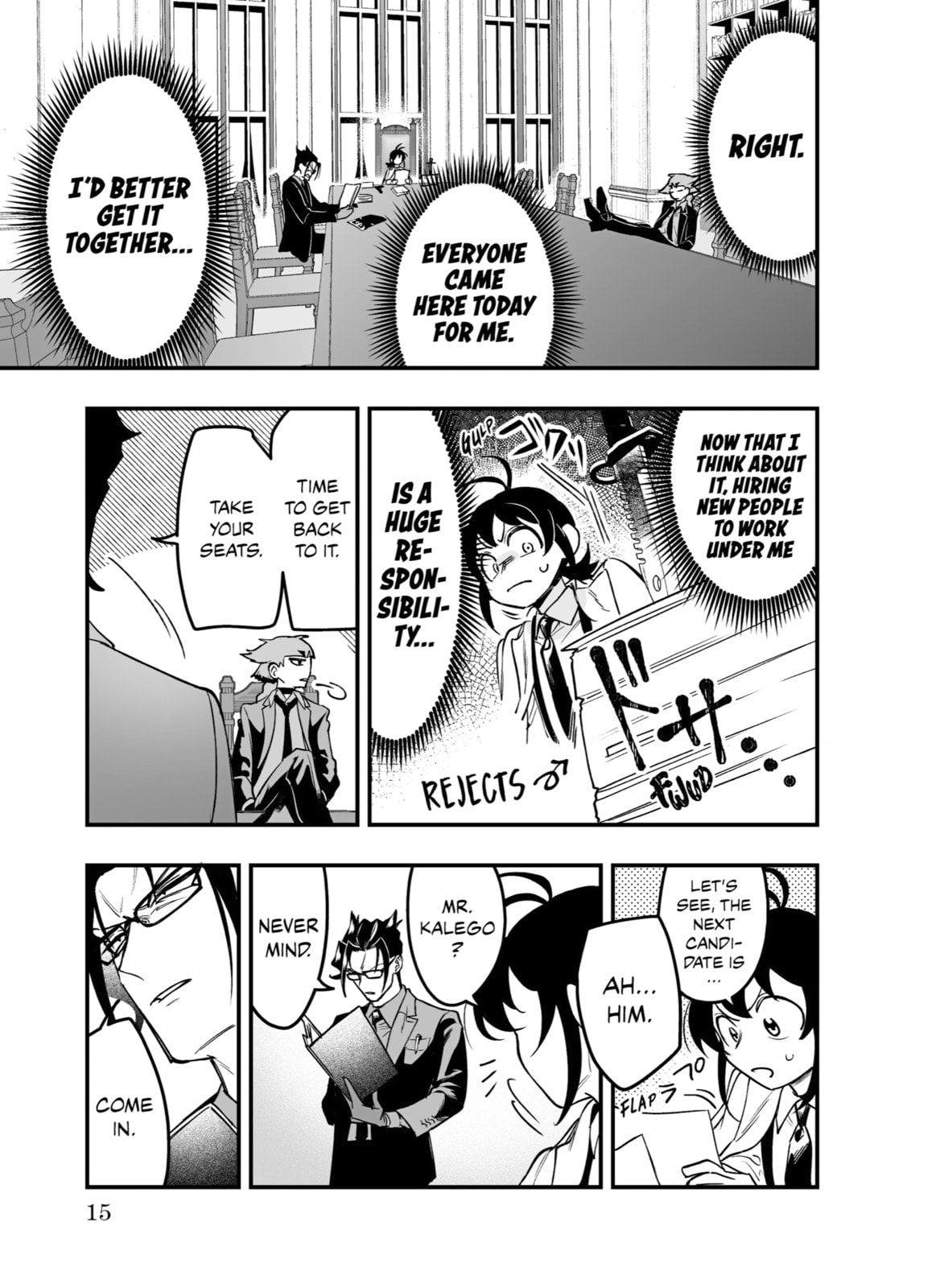 Welcome to Demon School! Iruma kun IruMafia Edition Chapter 4 page 12 - 