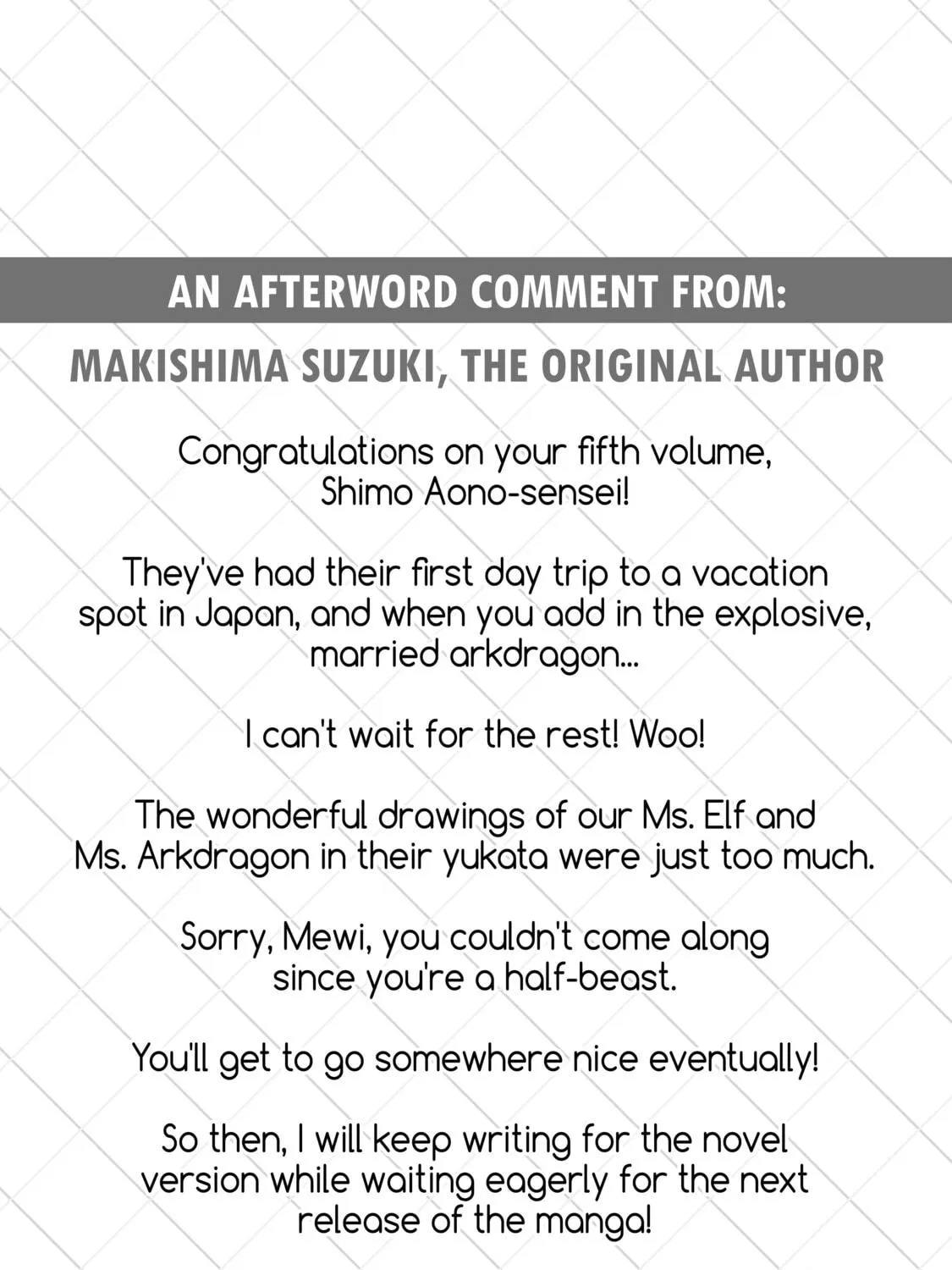 Welcome to Japan, Ms. Elf! Chapter 29.5 page 9 - 