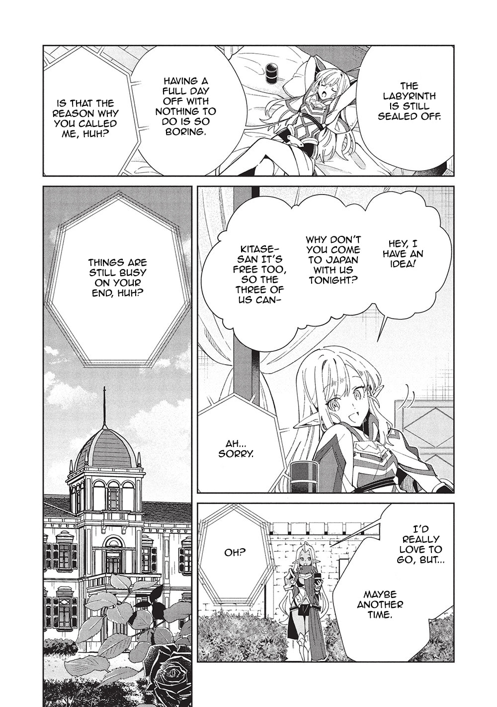 Welcome to Japan, Ms. Elf! Chapter 61 page 4 - 