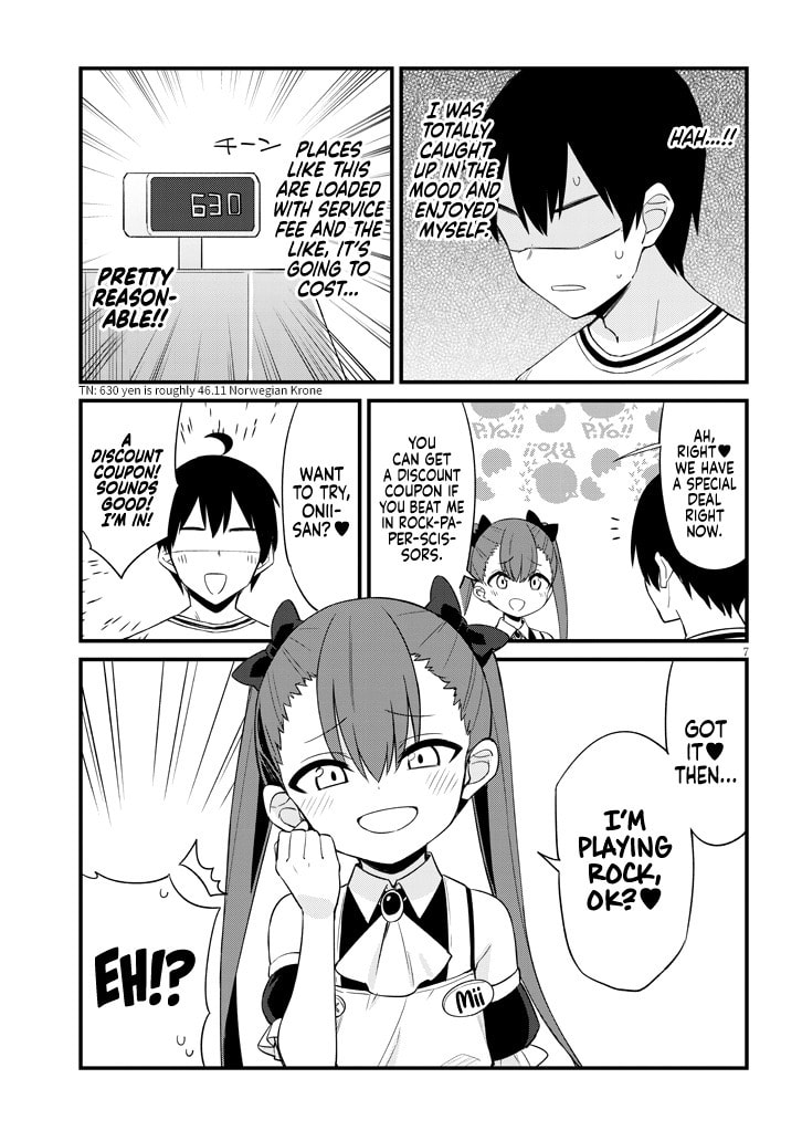 Welcome to Mesugaki Cafe Chapter 1 page 8 - 