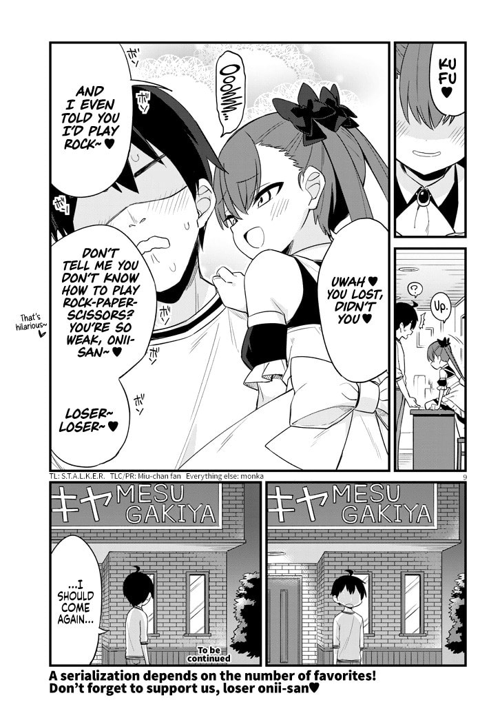 Welcome to Mesugaki Cafe Chapter 1 page 10 - 