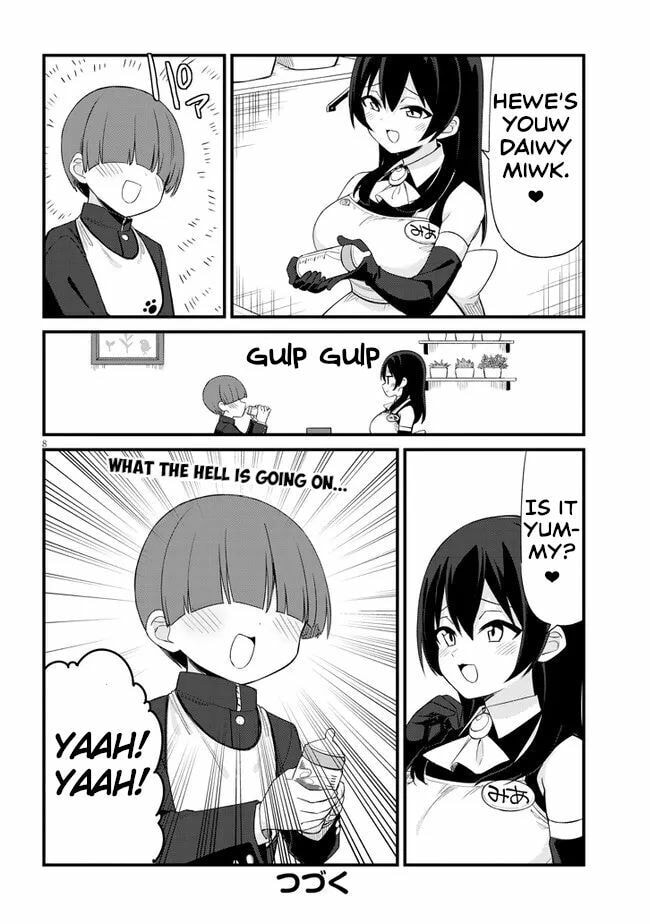 Welcome to Mesugaki Cafe Chapter 11 page 8 - 