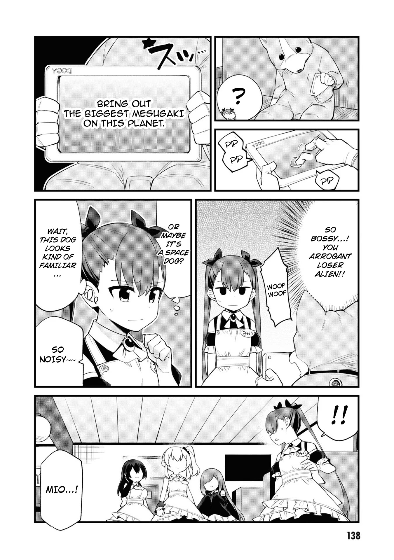 Welcome to Mesugaki Cafe Chapter 13.5 page 5 - 