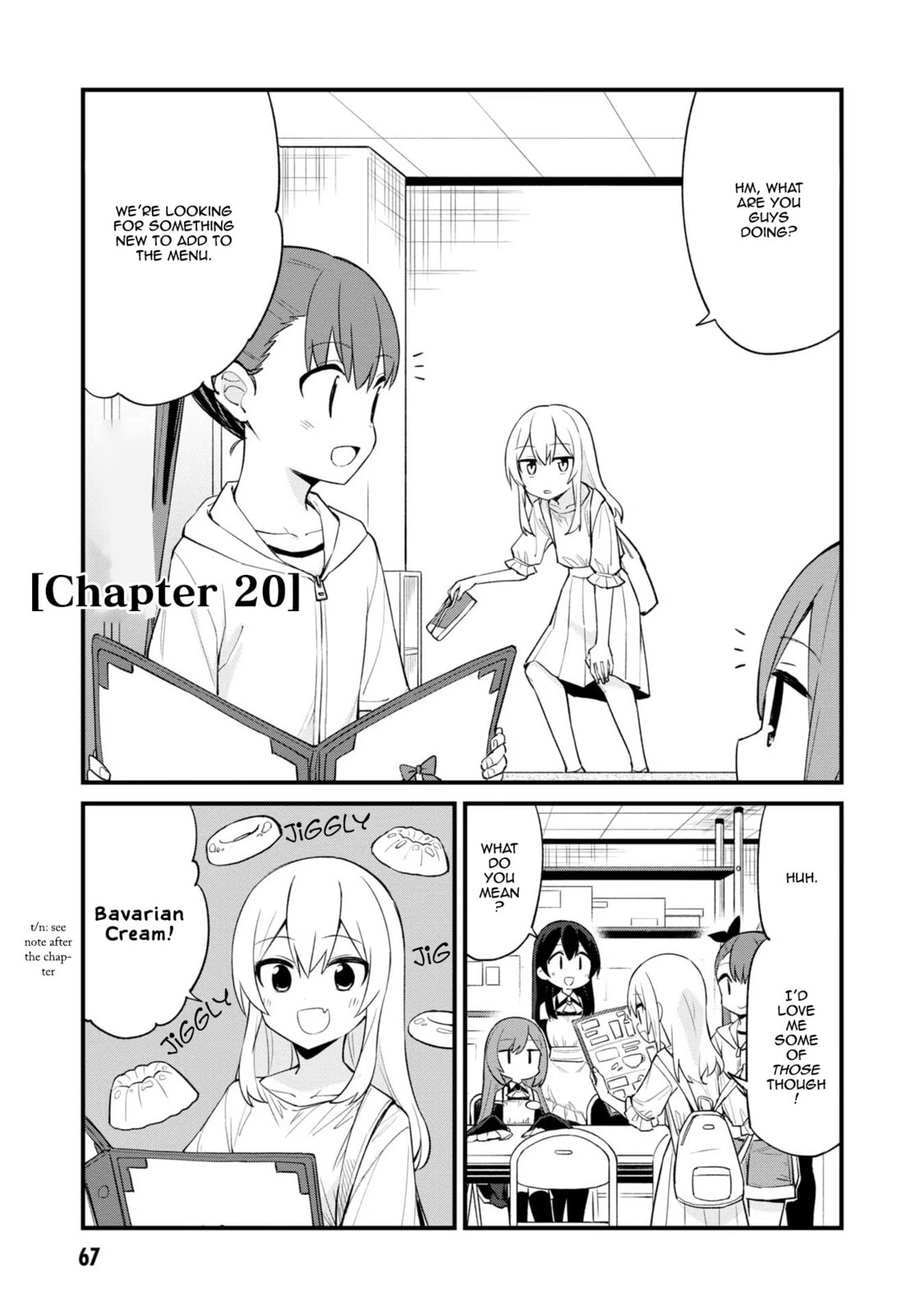 Welcome to Mesugaki Cafe Chapter 20 page 1 - 